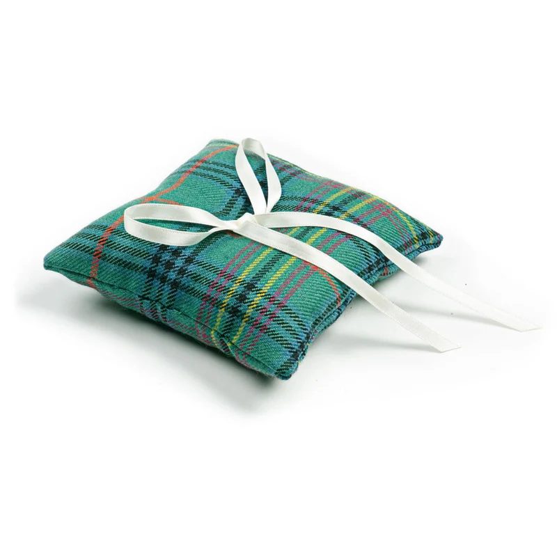Custom Made-to-Order Tartan Wedding Ring Cushion