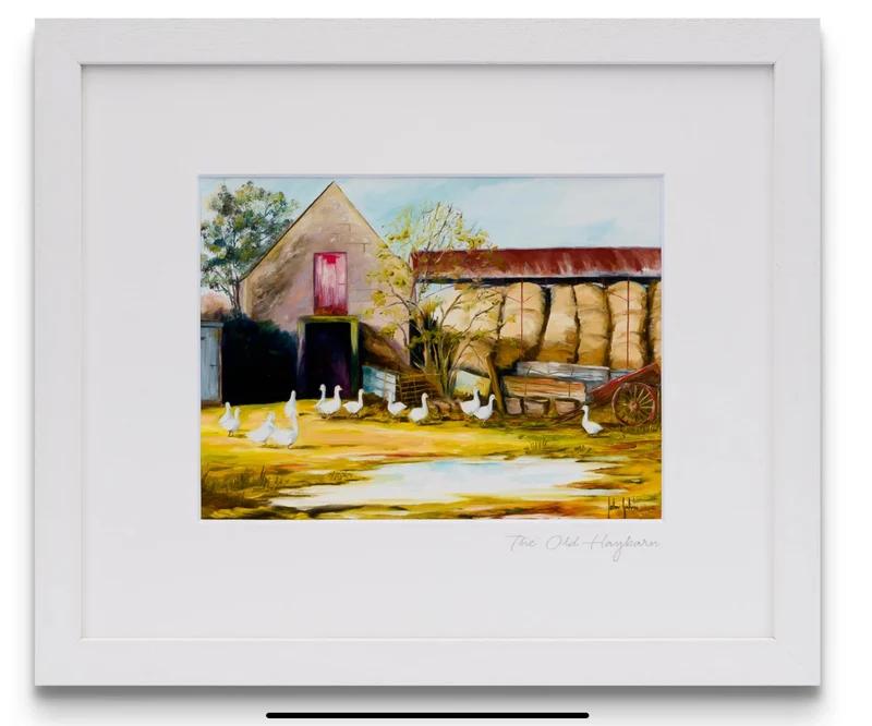 The Old Haybarn by John Galvin