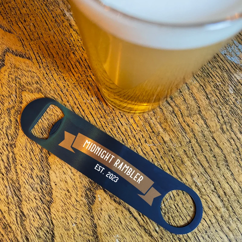 Personalised Vintage Home Bar Bar Blade Bottle Opener