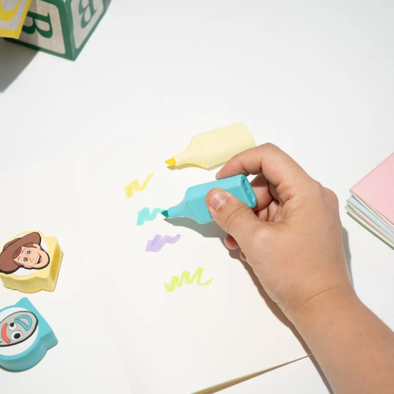 Toy Story Textmarker mit Toppern 4er Set