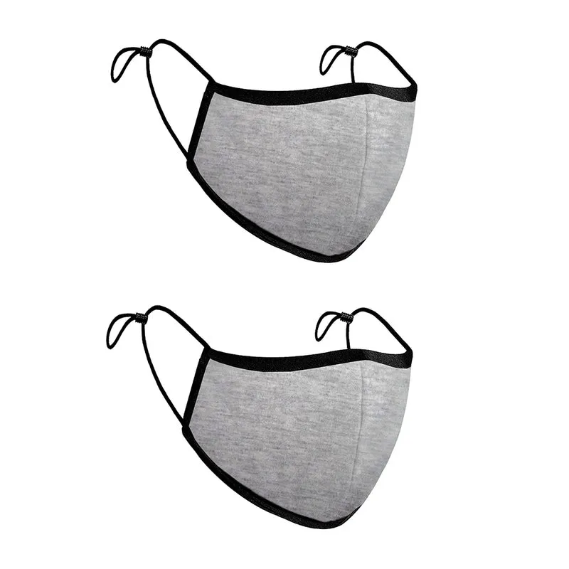 Treat Republic Colour Range Comfort-Fit Face Covering - Pack of 2