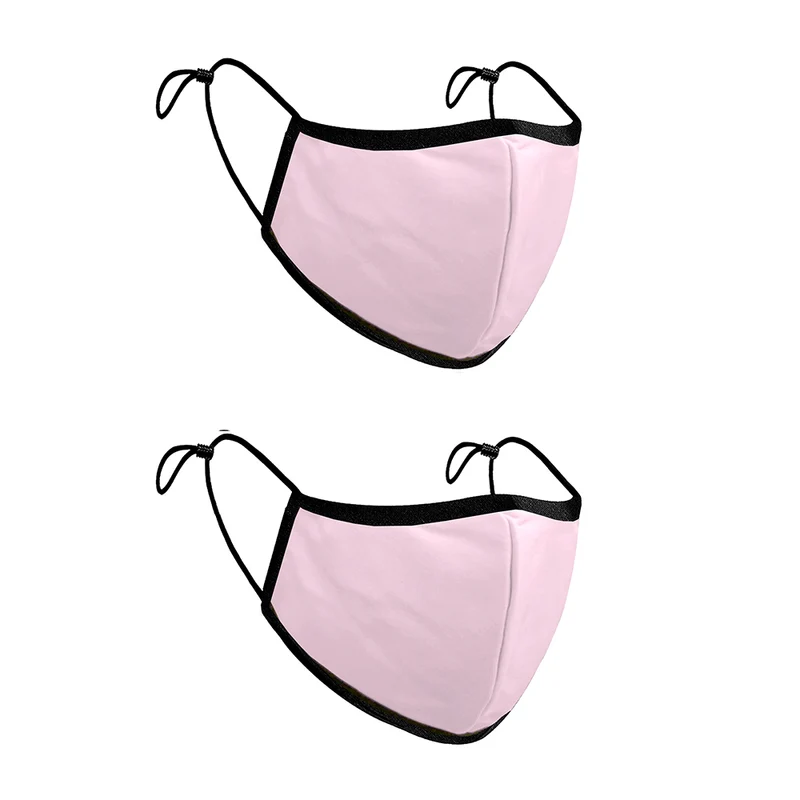 Treat Republic Colour Range Comfort-Fit Face Covering - Pack of 2