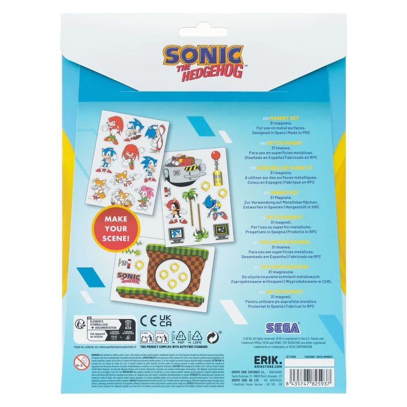Sonic Stanzmagnet-Set