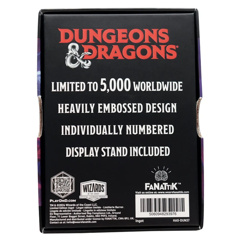 Dungeons & Dragons Metallbarren Vecna Eve of Ruin Limited
