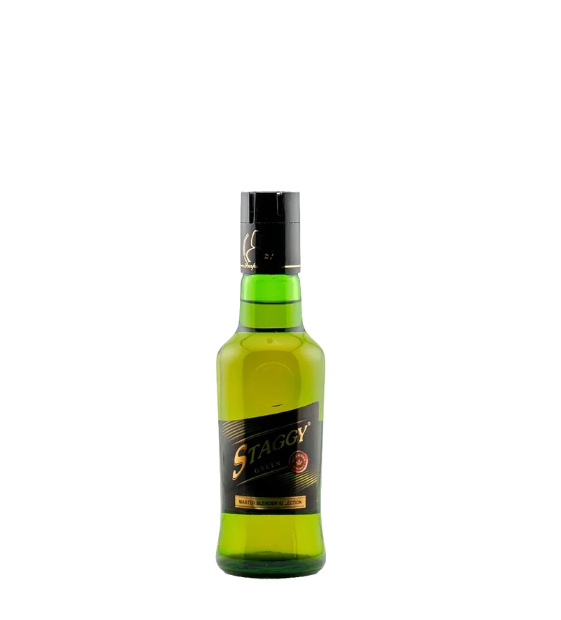 Staggy Green Blended Whisky 90ml