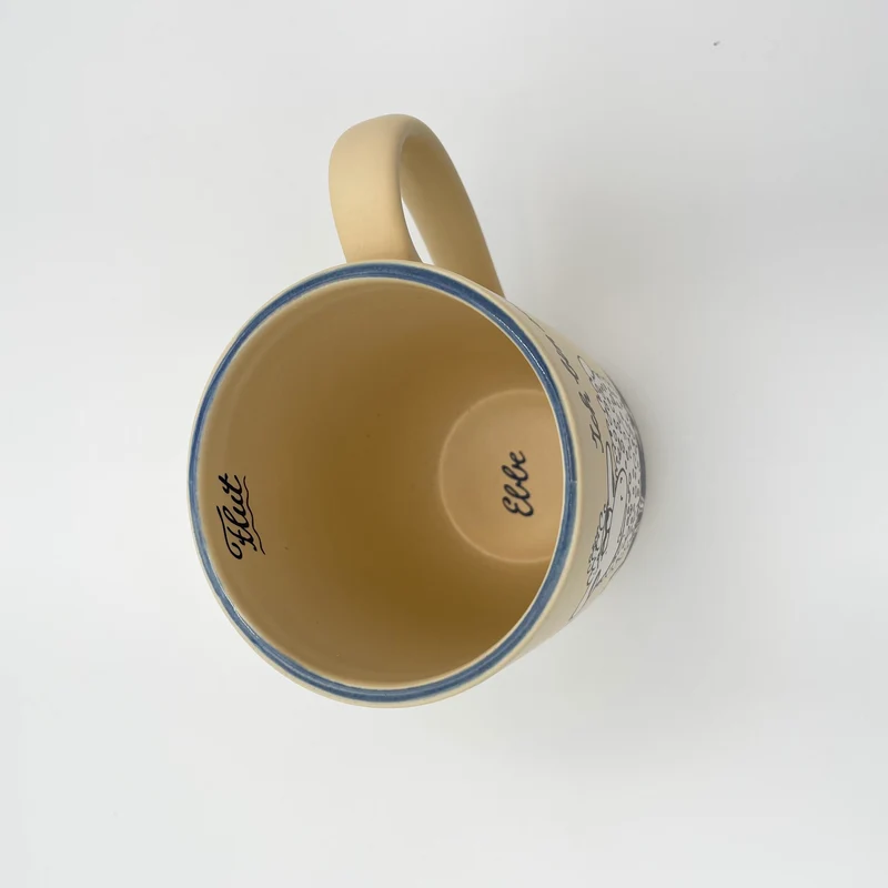 Große Tasse, Keramik, „Schaf - Unschuldslamm“ mit Wunschnamen - Jeder Name ist möglich!