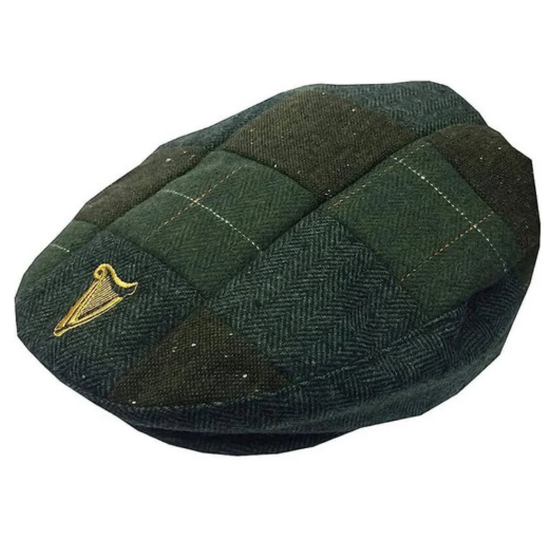 Guinness Vintage Patchwork Flat Cap