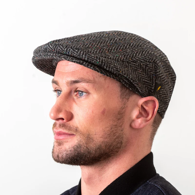 Men's Donegal Tweed Touring Cap