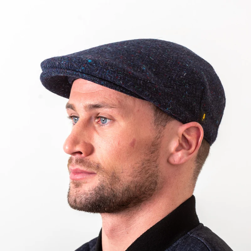 Men's Donegal Tweed Touring Cap