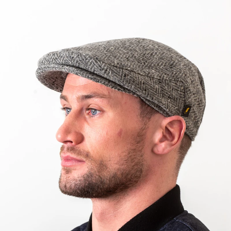 Men's Donegal Tweed Touring Cap