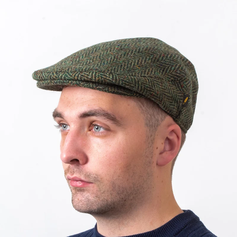Men's Donegal Tweed Touring Cap