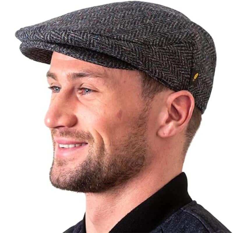 Men's Donegal Tweed Irish Driving Cap