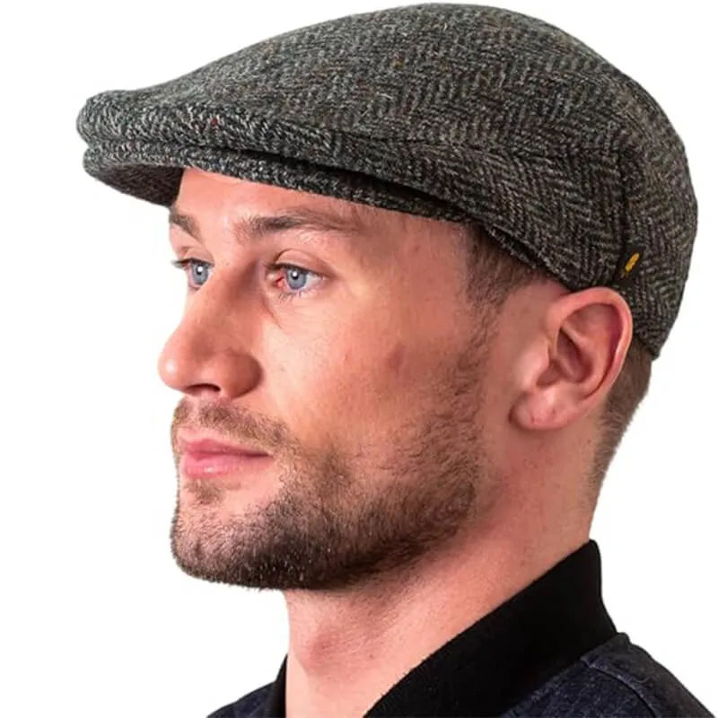 Men's Donegal Tweed Irish Driving Cap