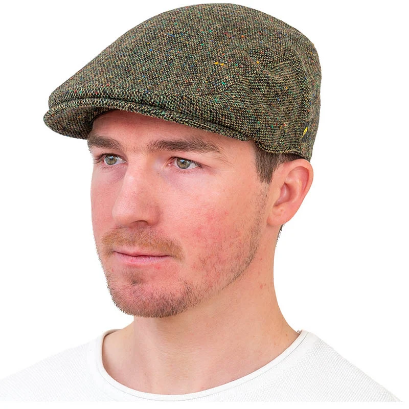 Men's Donegal Tweed Irish Driving Cap