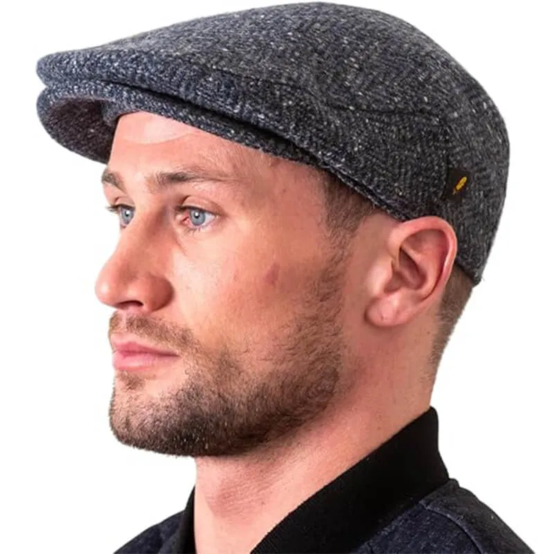 Men's Donegal Tweed Irish Driving Cap