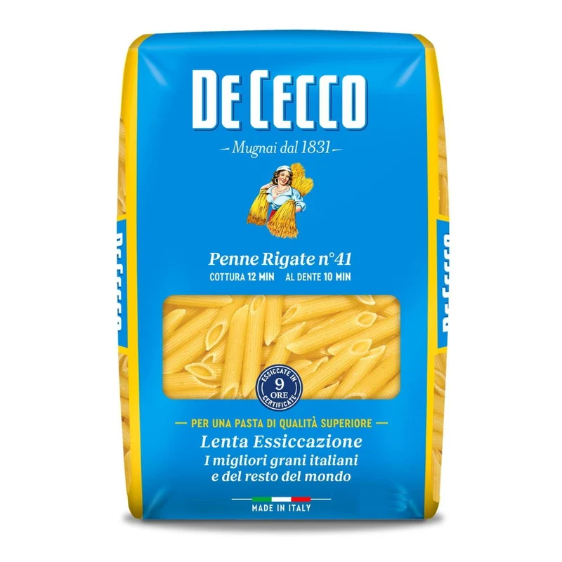 De Cecco Penne Rigate #41, Italy - 500G