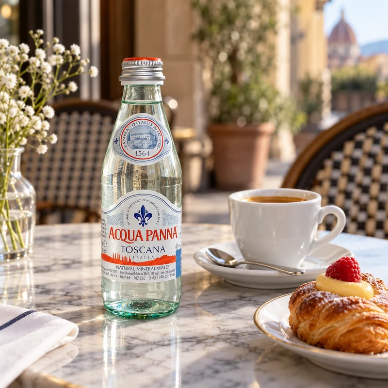 Acqua Panna Still Water, Glass, Italy - 24 X 250ML