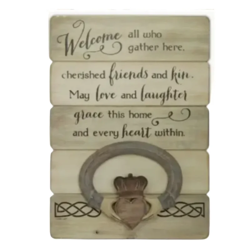 Irish Welcome Plaque