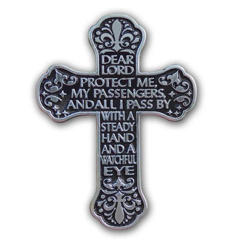 Motorist Prayer Visor Clip