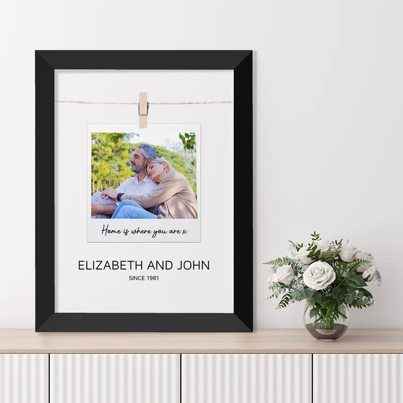 Personalised Personalised Valentine's Polaroid Print