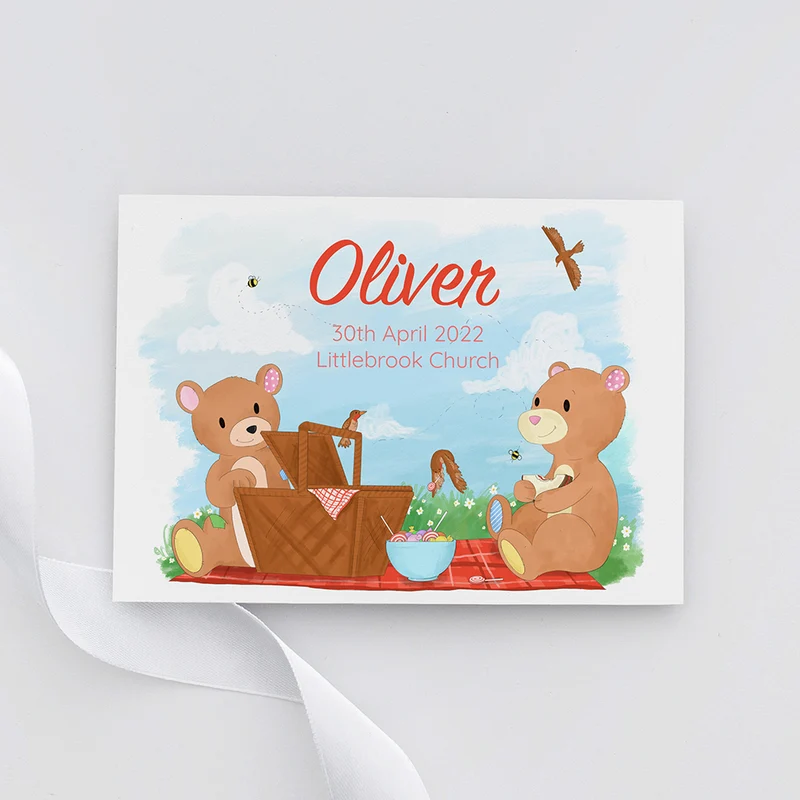 Personalised Personalised Teddy Bear Picnic Framed Print