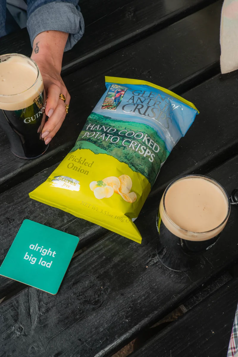 Pickled Onion Crisps | Glens Of Antrim