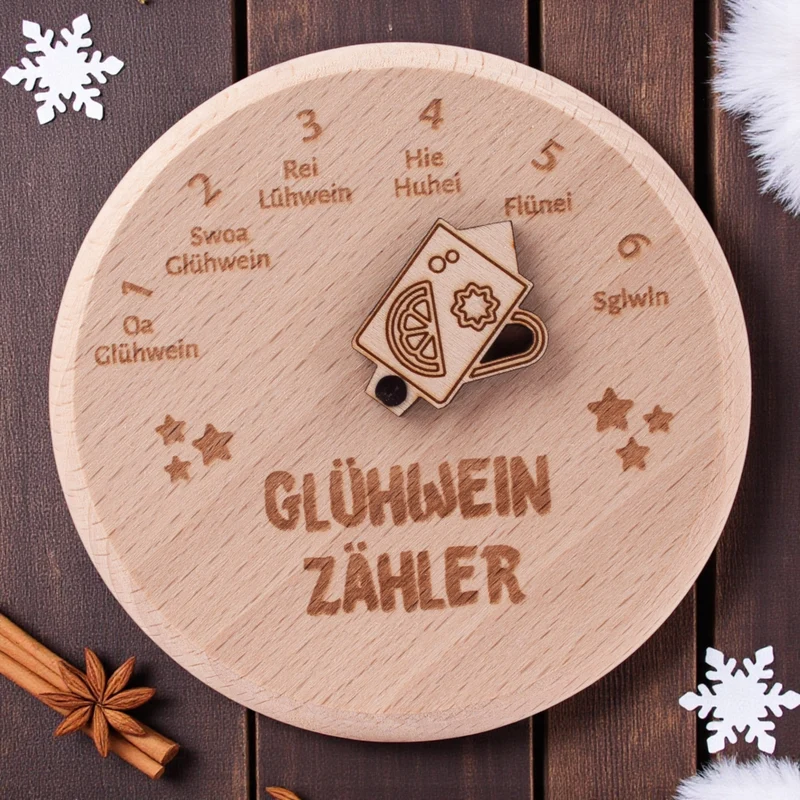 Tassendeckel "Glühweinzähler"