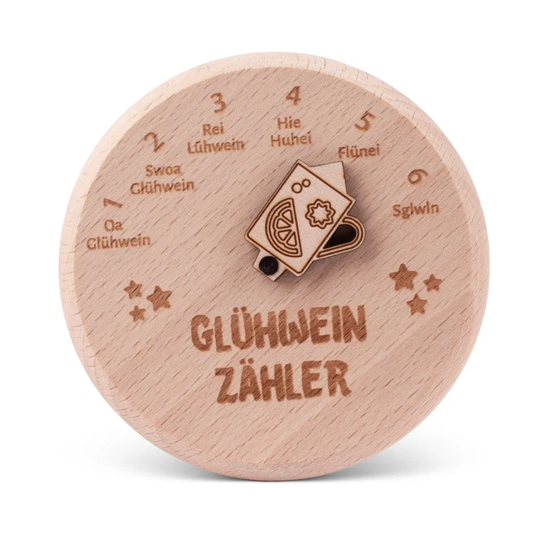 Tassendeckel "Glühweinzähler"