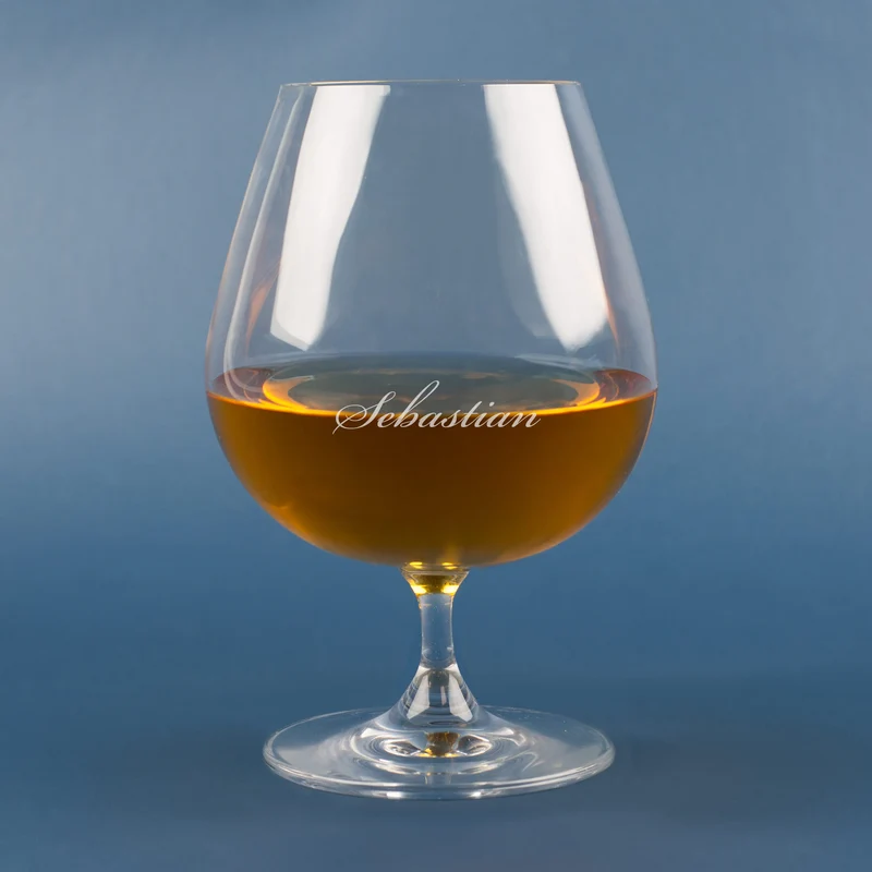 Leonardo Cognacschwenker & Whiskyglas mit Gravur | Personalisiert mit Name - Geschenk für Genießer