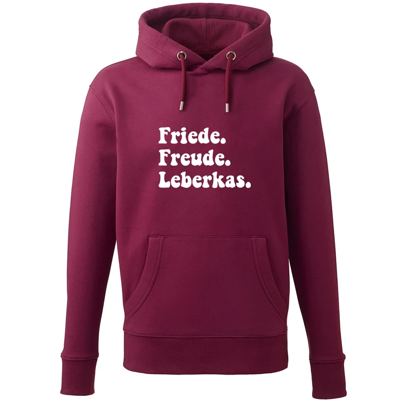 Hoodie "Friede. Freude. Leberkas."