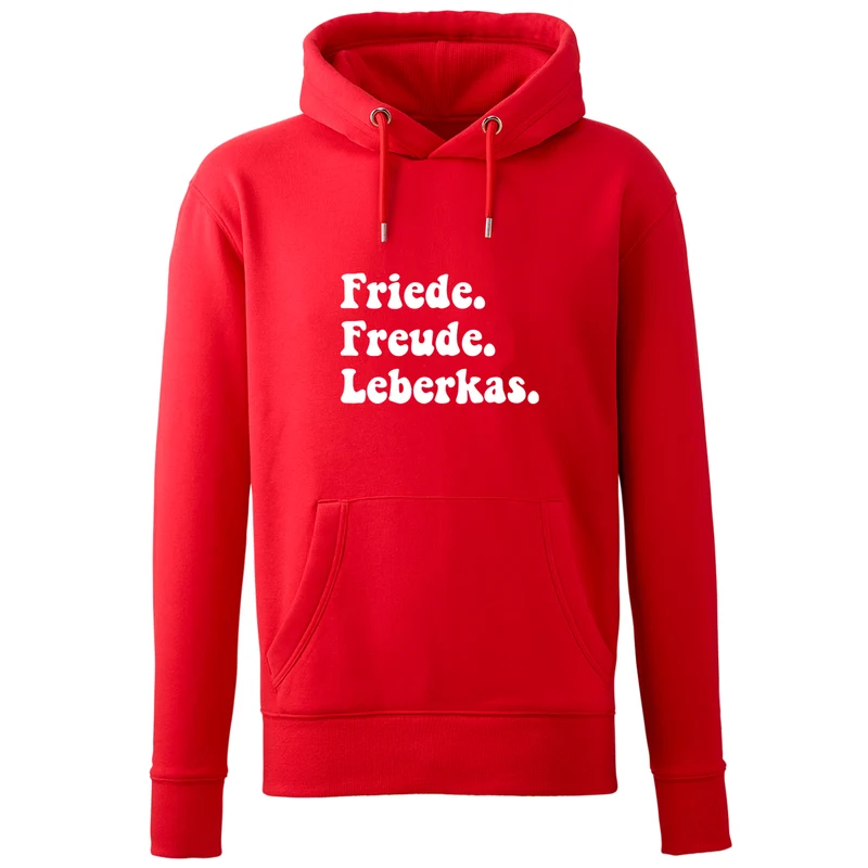 Hoodie "Friede. Freude. Leberkas."