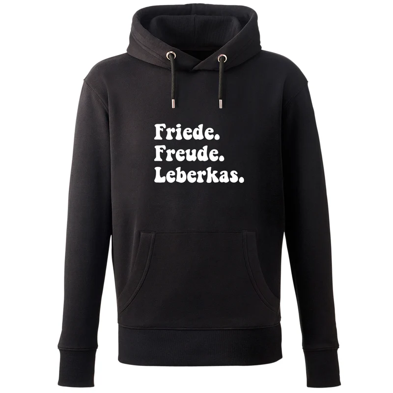 Hoodie "Friede. Freude. Leberkas."