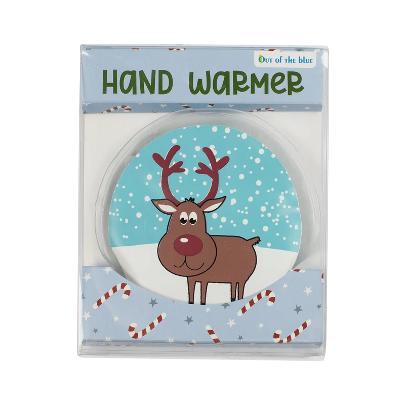Handwärmer mit Weihnachtsmotiven | Rund