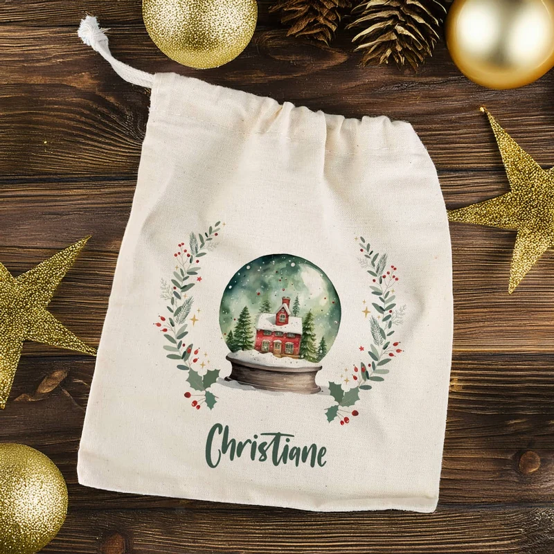 Kleiner Nikolaussack mit verschiedenen Motiven und Name