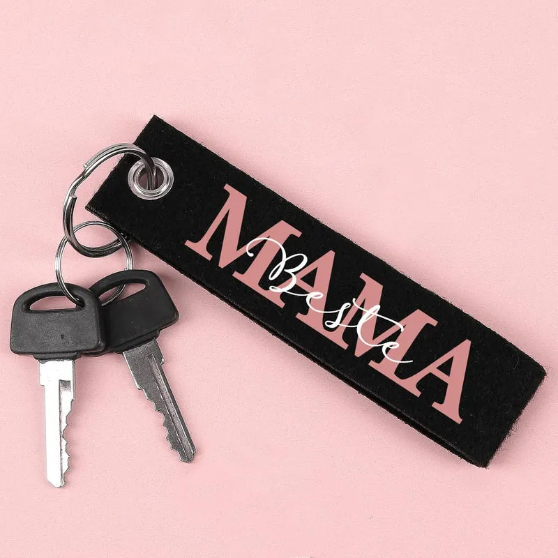 Schlüsselanhänger - MAMA - mit den Namen der Kinder