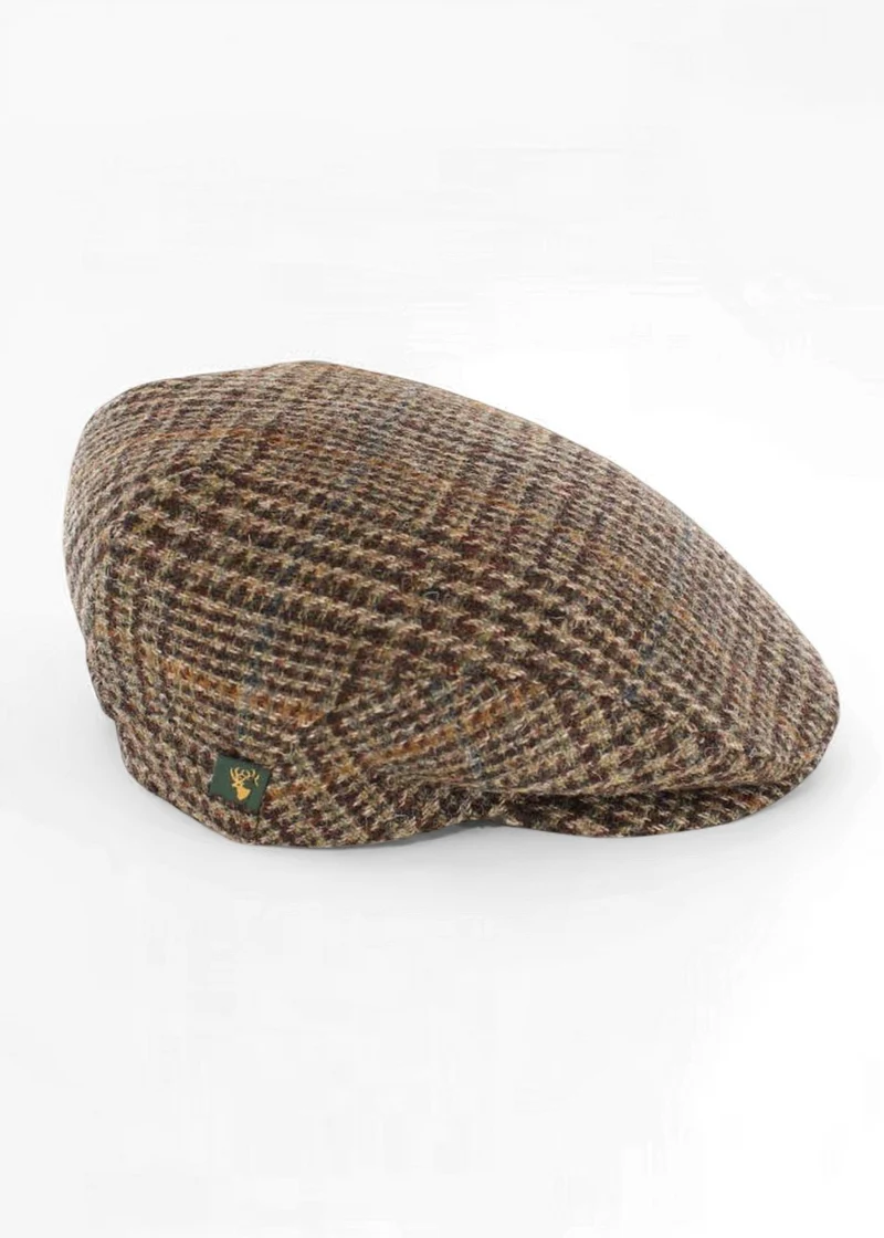 Trinity Wool Flat Cap - Hand-Woven Heritage Design
