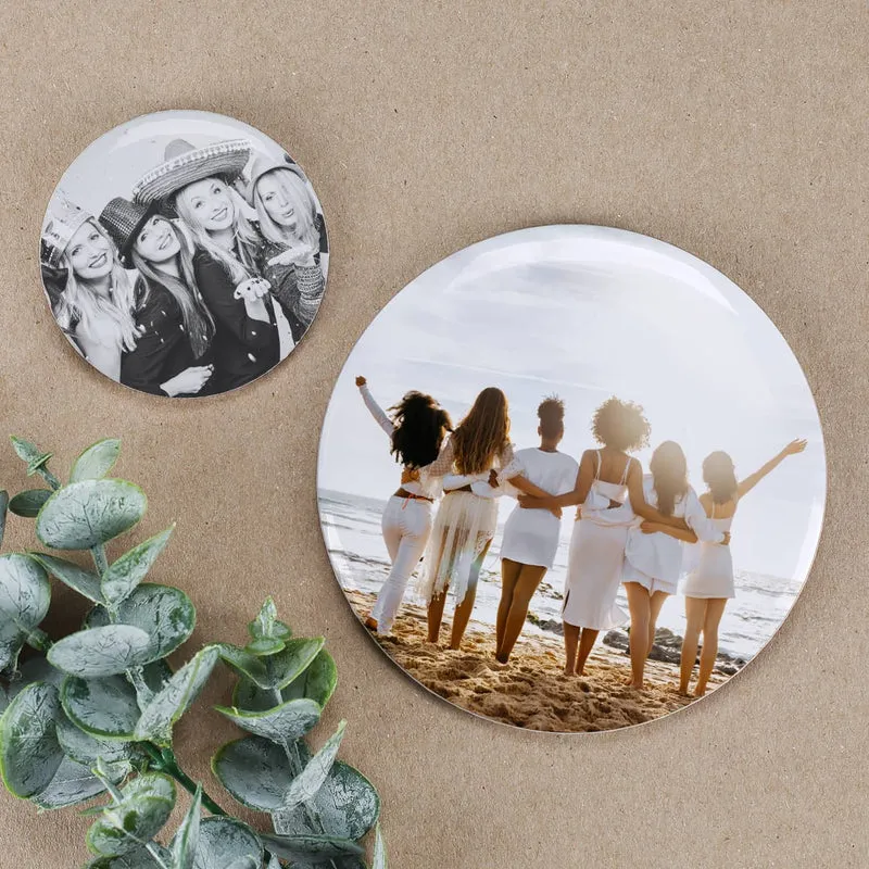 Foto-Buttons in zwei verschiedenen Größen