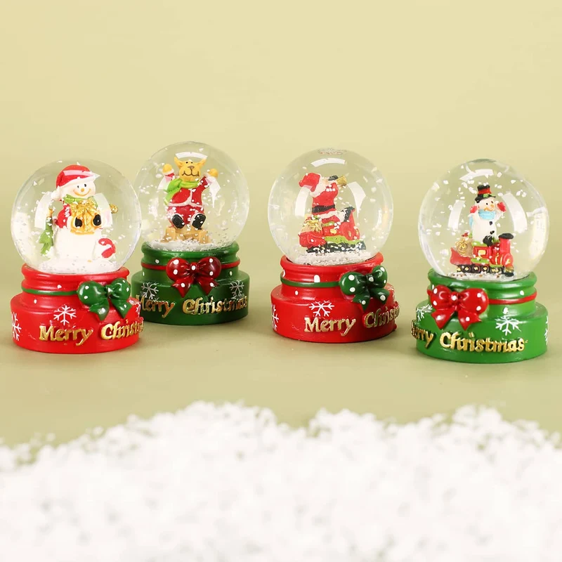 Wunderschöne Schneekugel für die Adventszeit