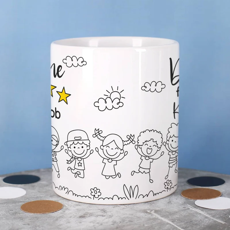 5 Sterne Tasse als Abschiedsgeschenk für Lehrer oder Erzieher