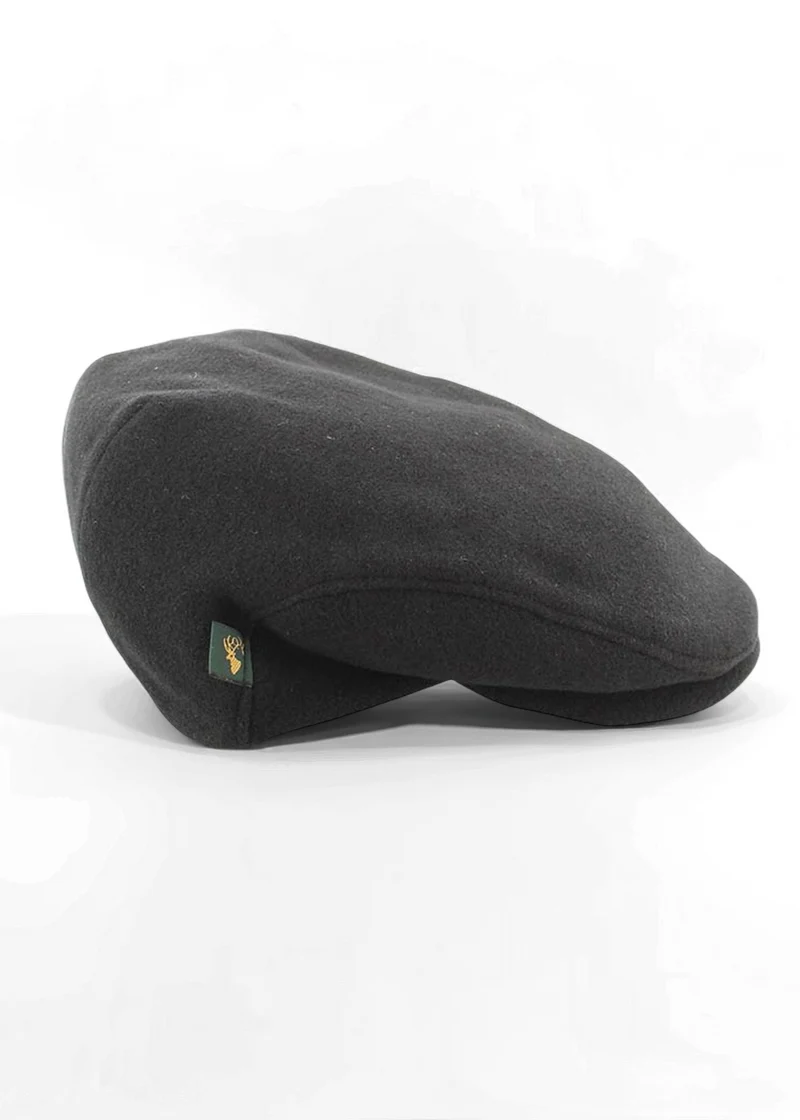 Mucros Trinity Cap | Premium Handwoven Wool | Black