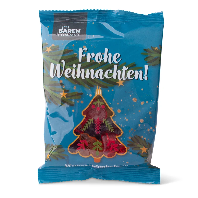 Fruchtgummi-Mix "Frohe Weihnachten"
