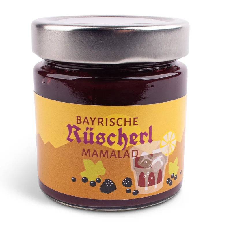 Fruchtaufstrich "Bayrische Rüscherl Mamalad"