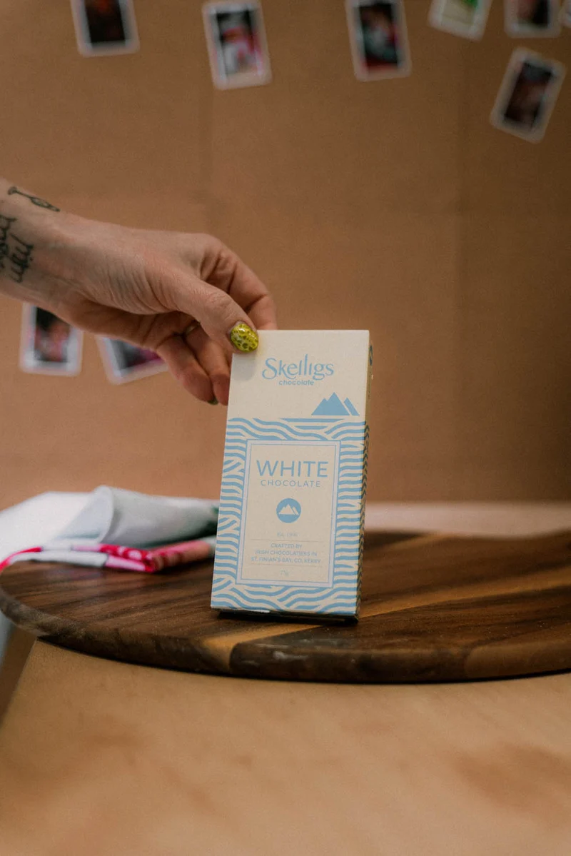 White Chocolate Bar | Skelligs Chocolate
