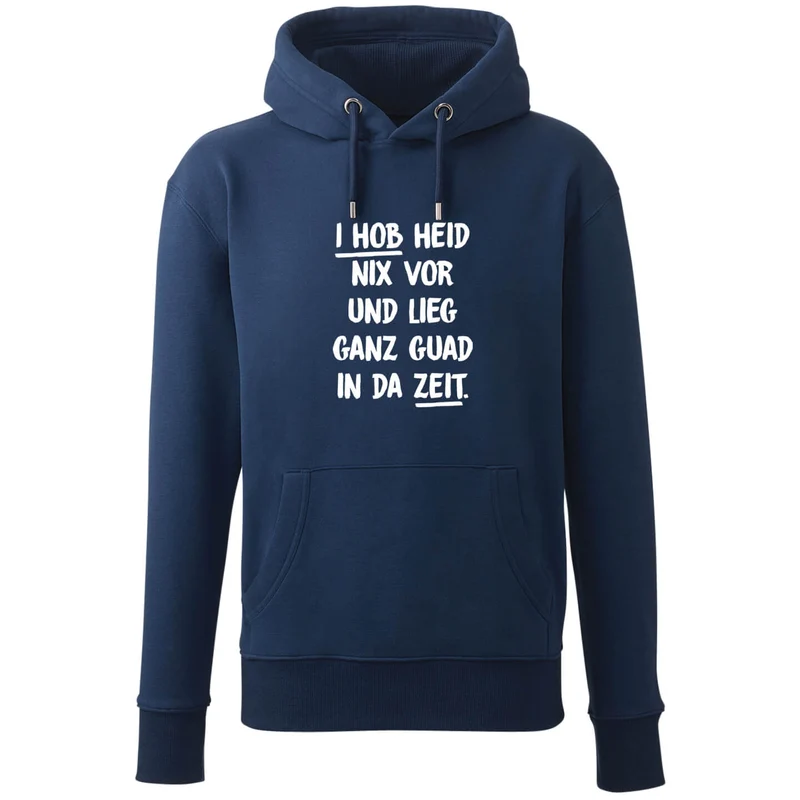 Hoodie "I hob heid nix vor"