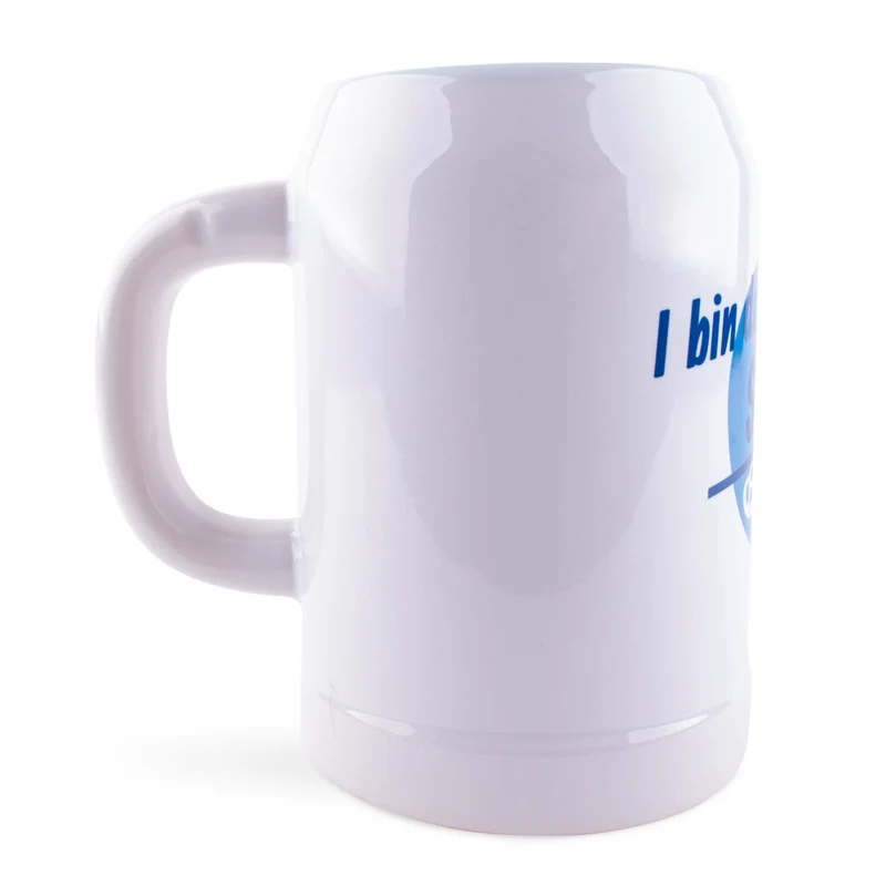 Bierkrug "Do bin i dahoam" mit Wunschname