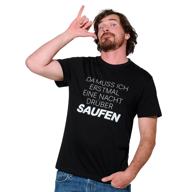 T-Shirt "Saufen"