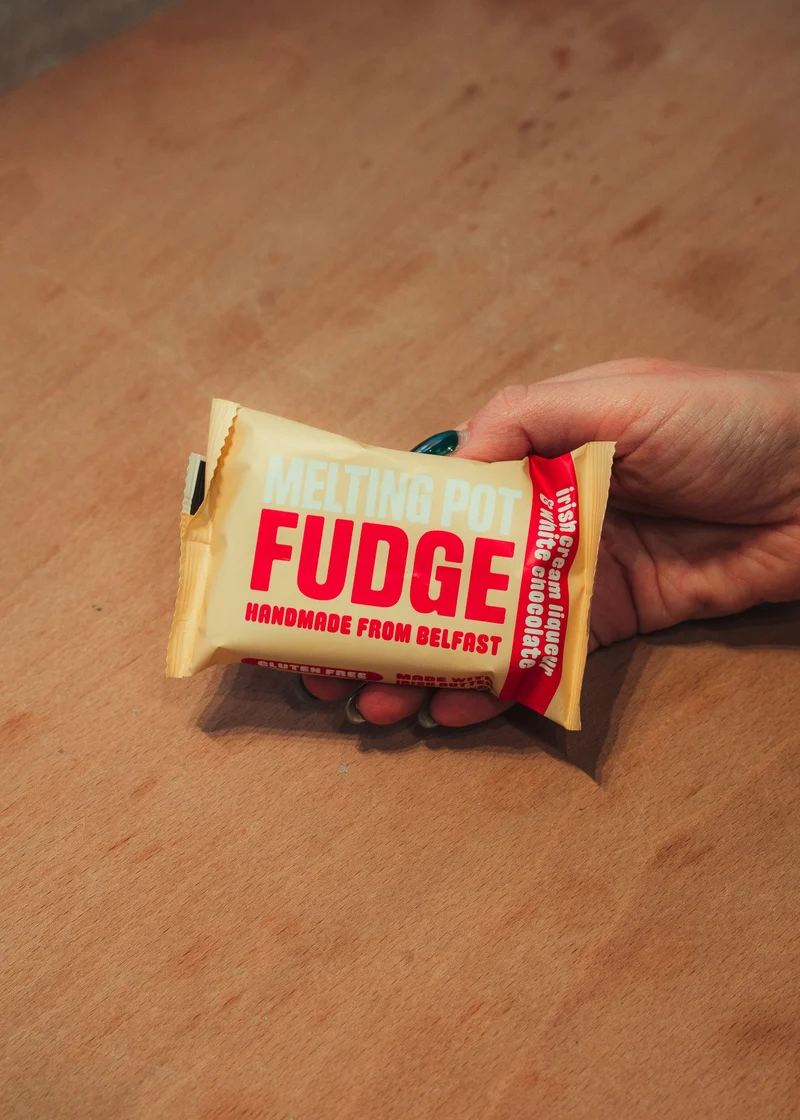 Irish Cream Liqueur & White Chocolate Fudge | Melting Pot