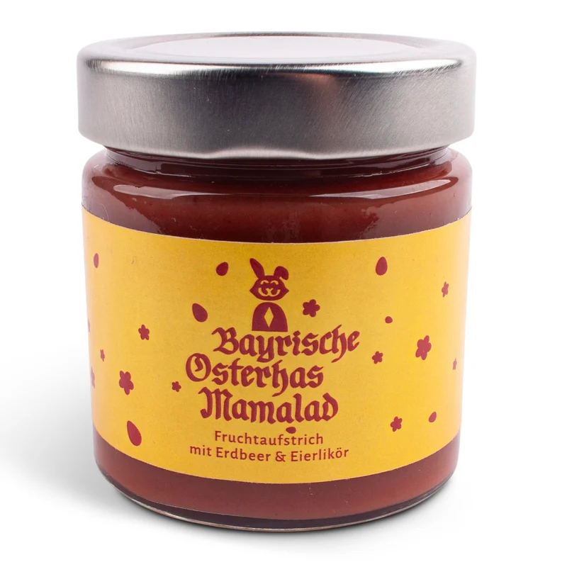 Fruchtaufstrich "Bayrische Osterhas Mamalad"