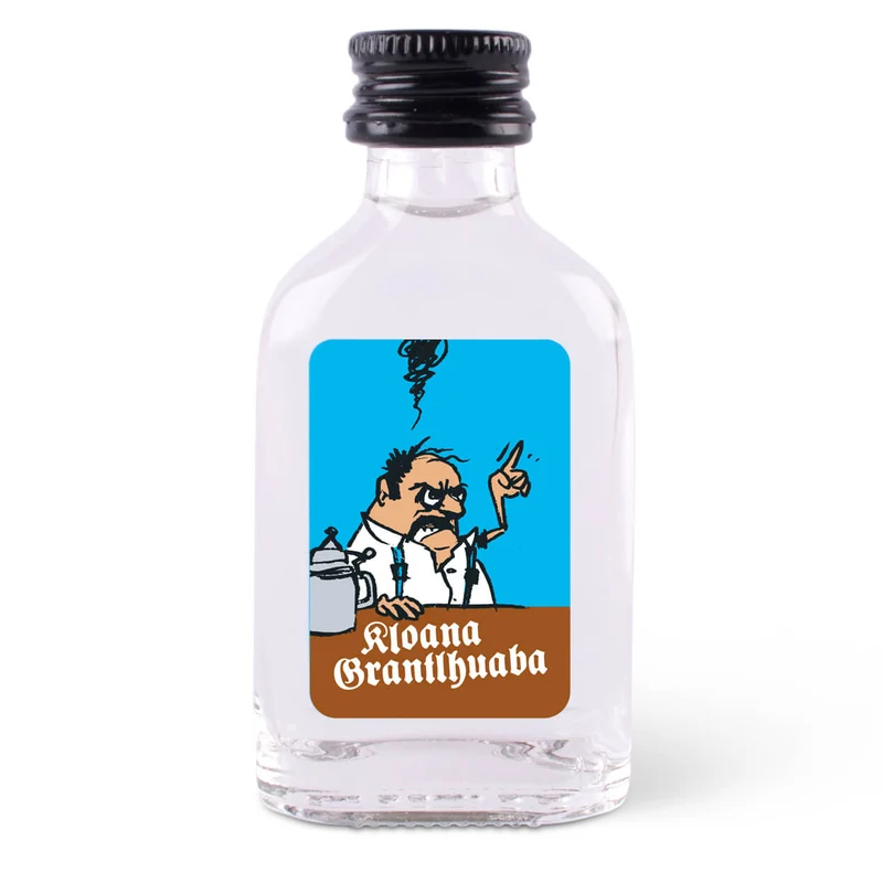 Schnapserl "Kloana Grantlhuaba"
