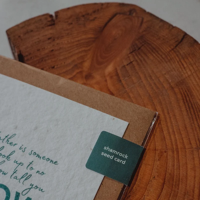 Alright Bud | Shamrock Seed Card | Born & Bred